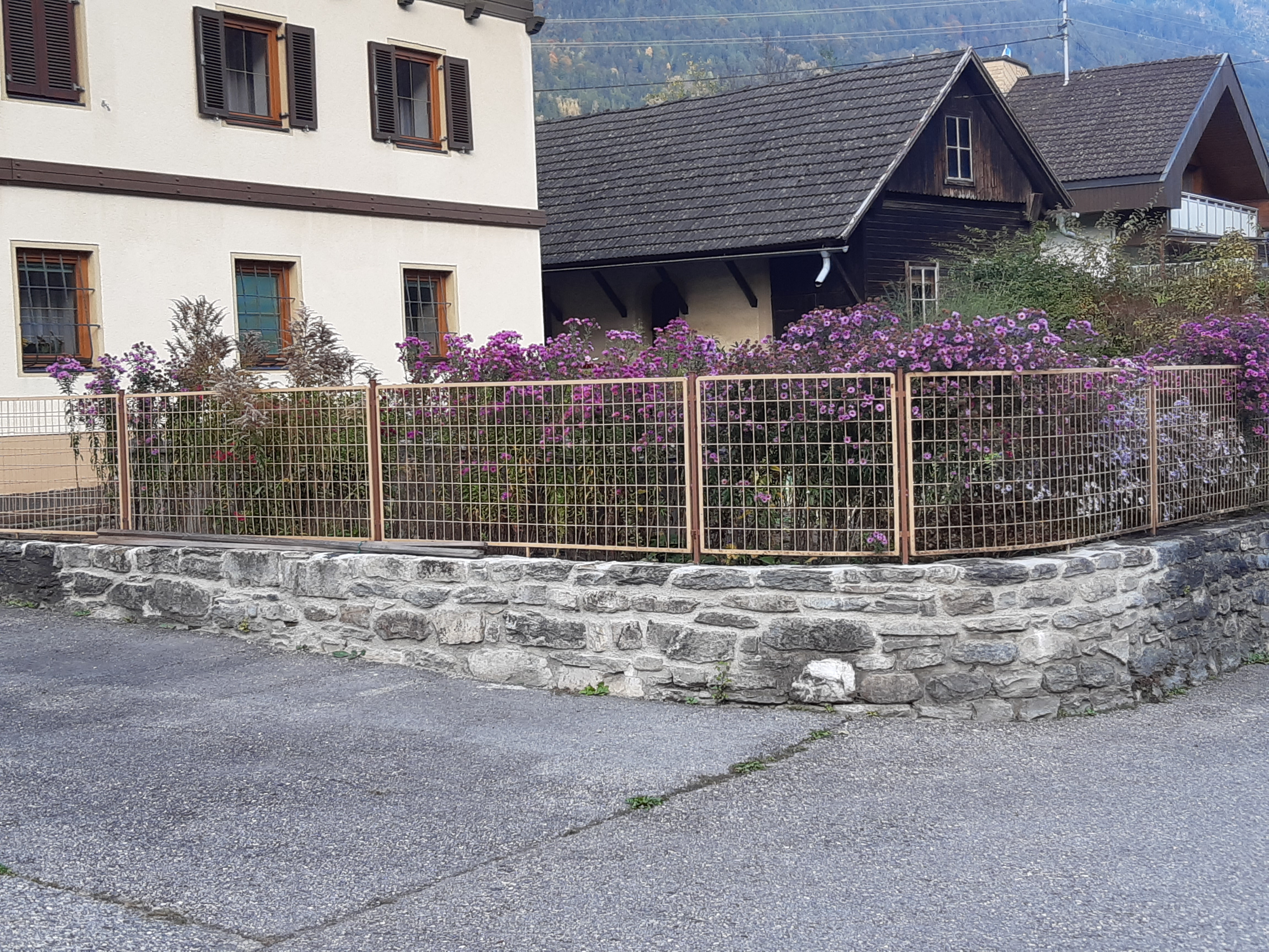 Reparatur Natursteinmauer